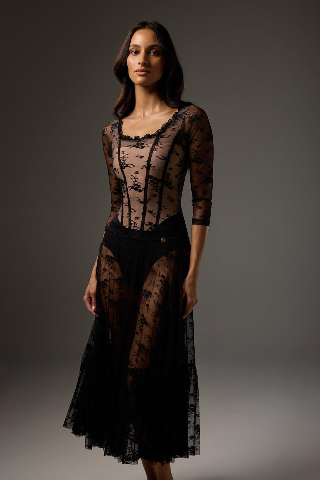 ISSAVINA ETOILE SKIRT NOIRE