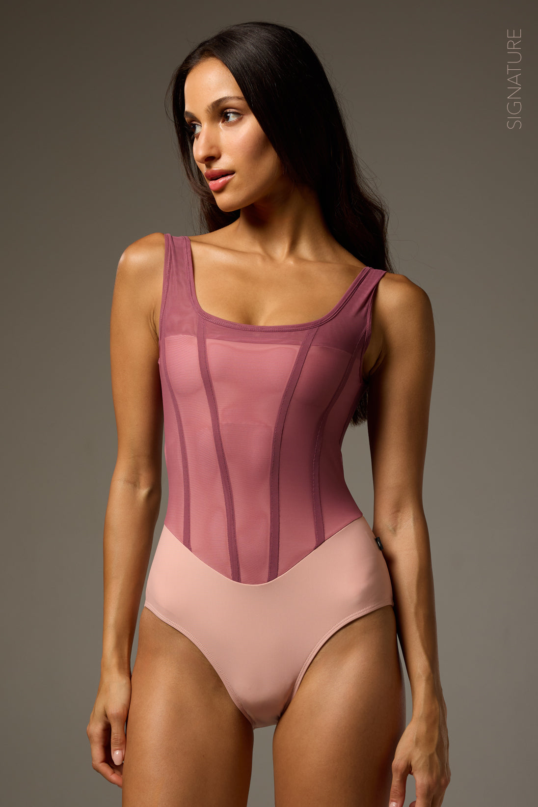 SOFIA LEOTARD | SIGNATURE MEXICAN ROSE MACARON / NOUGAT FROST / ASH PRUSSIAN BLUE / BON BON UMBER / TWILIGHT OBSIDIAN