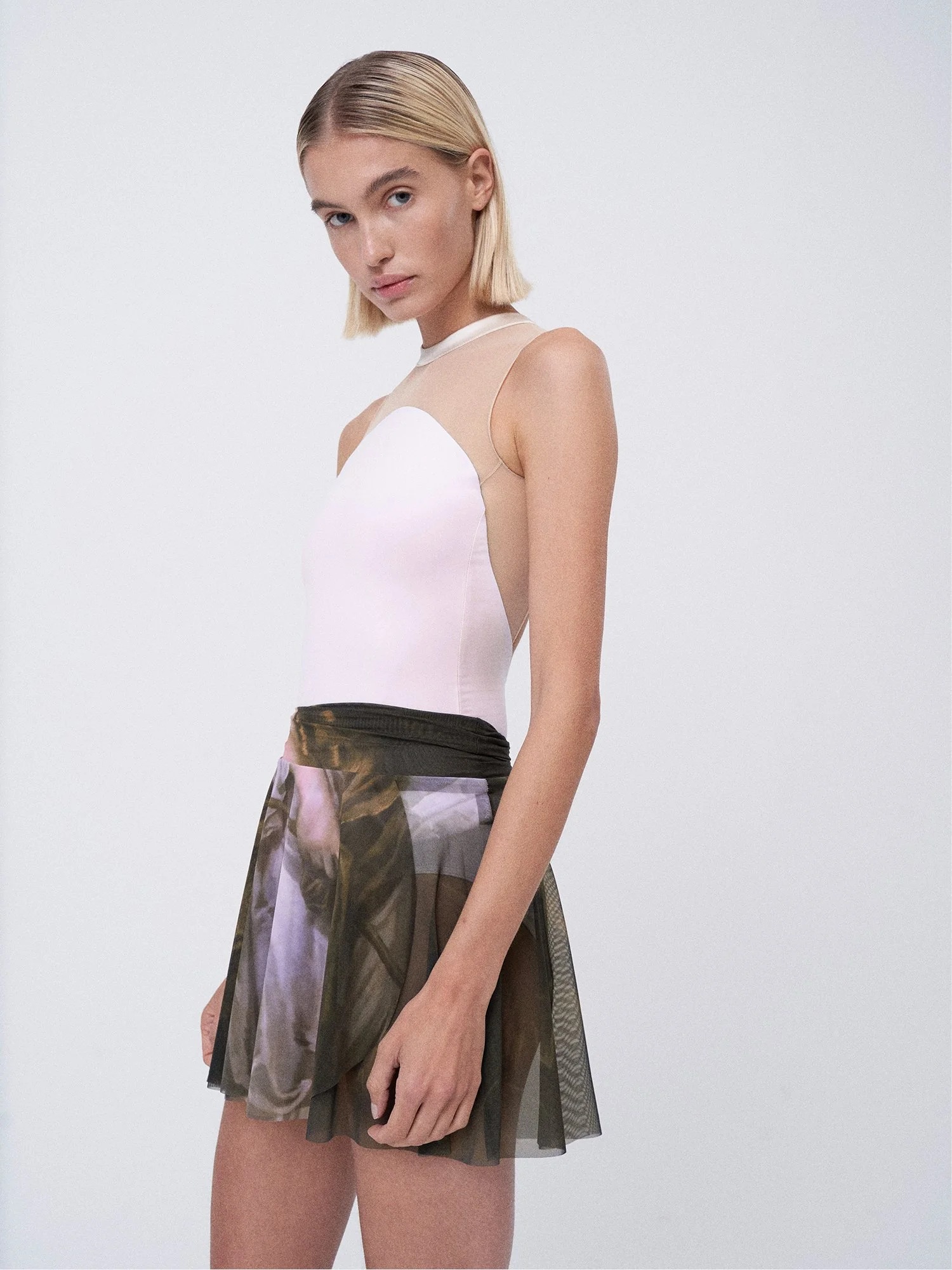 Vanitas - Mesh Wrap Skirt 商品图片 3