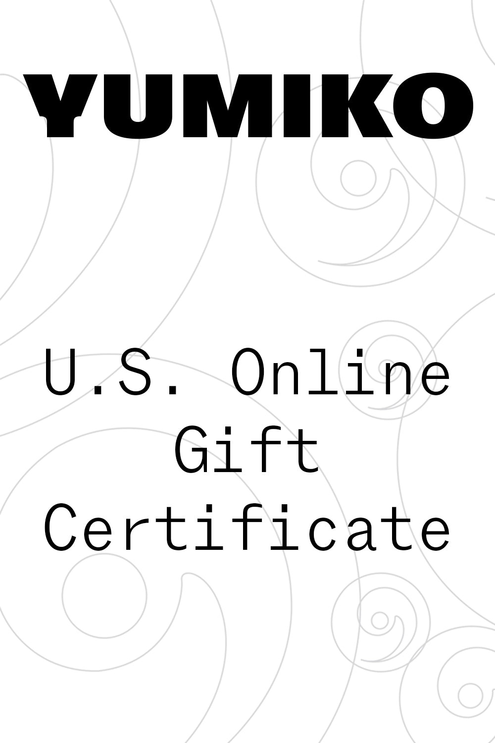 U.S. Online Gift Certificate 女士/通用